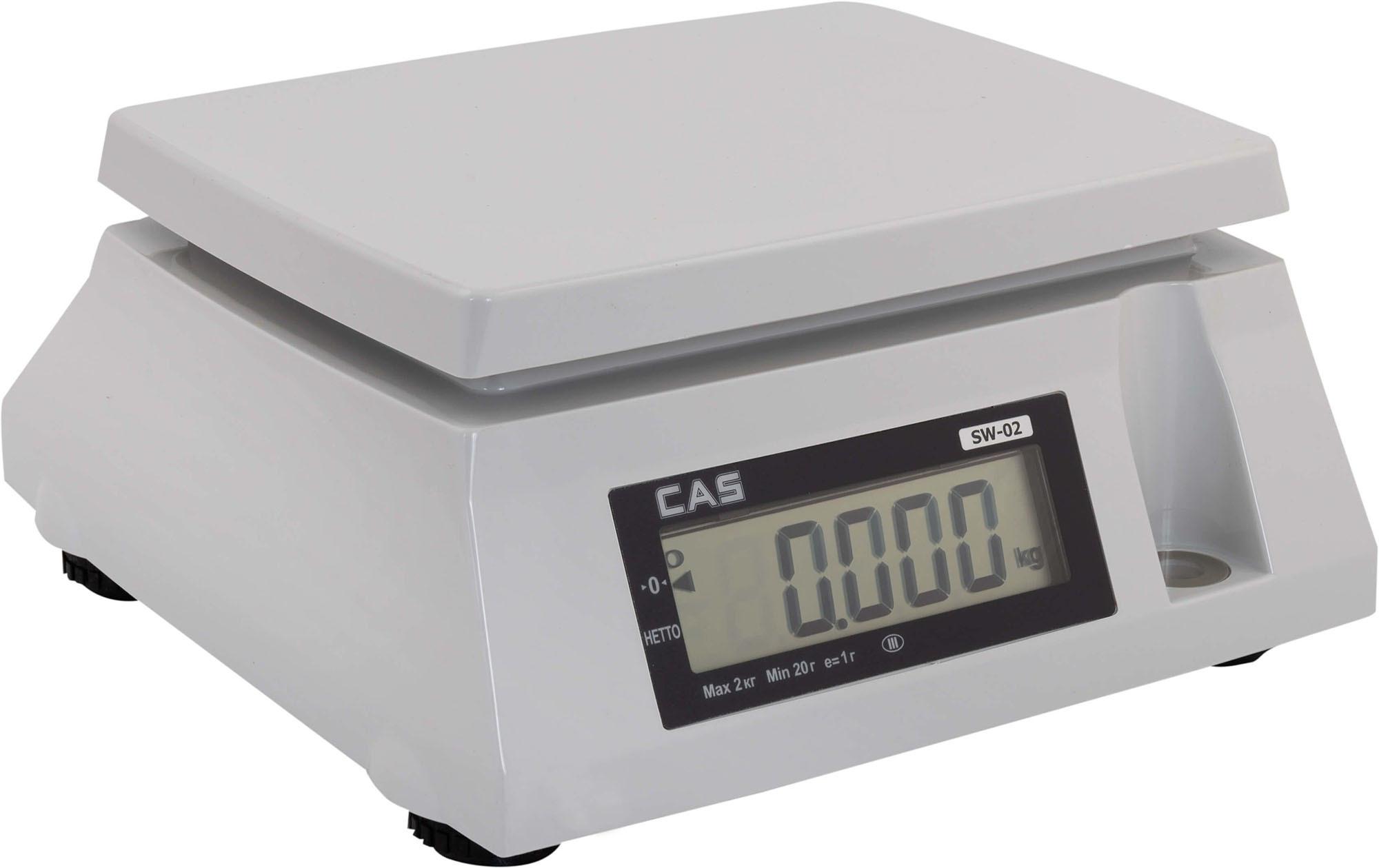 Наcтольные  весы СAS модель SW (2-20 кг)