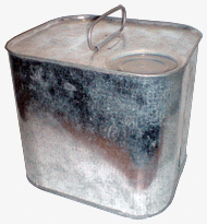 Коробка для хранения зерна оцинкованная КХОЗ-3,5 л